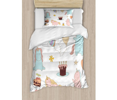 Birthday Animals Duvet Cover Set