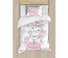 Horse and Cake Duvet Cover Set