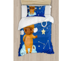 Bull on a Cloud Duvet Cover Set