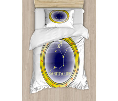 Horoscope Stars Duvet Cover Set