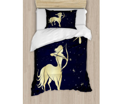 Centaur Motif Duvet Cover Set