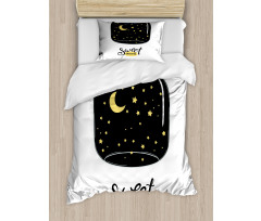 Night Sky in a Jar Duvet Cover Set