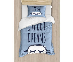 Sleeping Doodle Duvet Cover Set