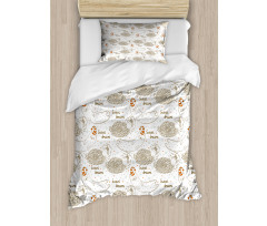 Sleeping Animals Duvet Cover Set