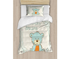 Teddy Bear Sleep Duvet Cover Set