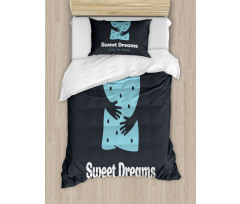 Arm Hugging Pillow Duvet Cover Set