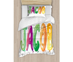 Traditional Male Name Duvet Cover Set