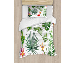 Lush Jungle Rainforest Duvet Cover Set