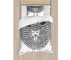 Doodle Sheep Duvet Cover Set