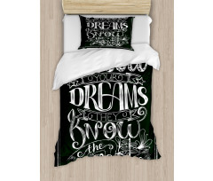 Vintage Motivation Duvet Cover Set