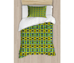 Geometric Kenya Duvet Cover Set