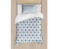 Classical Delft Pattern Duvet Cover Set