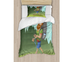 Outdoor Activity Hike Duvet Cover Set