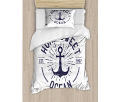 Home Ocean Words Duvet Cover Set