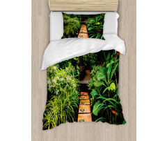 Tropical Growth Duvet Cover Set