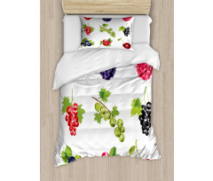 Composition of Berries Duvet Cover Set