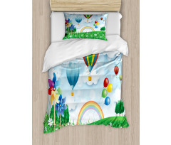 Spring Field Fantasy Duvet Cover Set