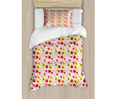 Springtime Poppy Art Duvet Cover Set