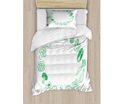 Eat More Organic Duvet Cover Set