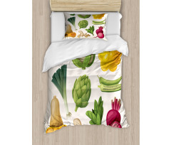 Exotic Fresh Food Duvet Cover Set