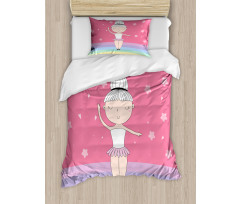 Pique Turn Ballet Duvet Cover Set