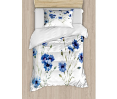 Carniation Flowers Duvet Cover Set