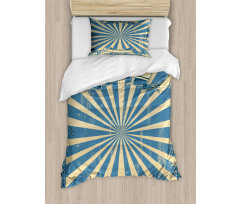 Retro Circus Tent Duvet Cover Set