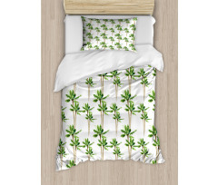 Forest in Watercolors Duvet Cover Set