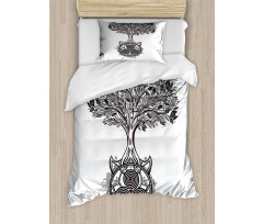 Tree of Life Triskelion Duvet Cover Set