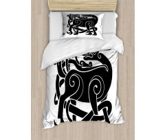 Samhain Celtic Deer Duvet Cover Set