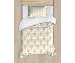 Pointilistic Hearts Duvet Cover Set