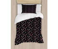 Yozakura Pattern Duvet Cover Set