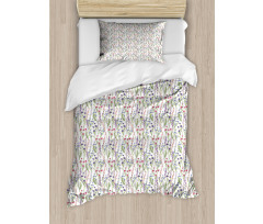 Cow Parsley Cornflower Duvet Cover Set