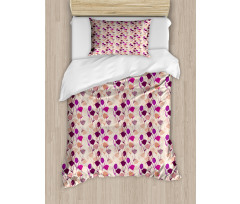Carnations and Tulips Duvet Cover Set