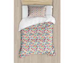 Happiness Joy Theme Duvet Cover Set