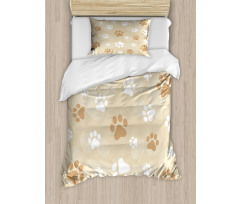 Baby Dog Pet Paws Duvet Cover Set