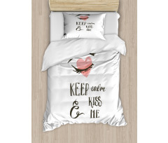 Popular Phrase Duvet Cover Set