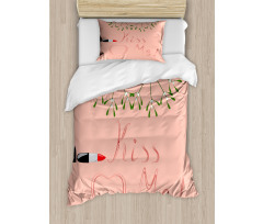 Romantic Christmas Duvet Cover Set