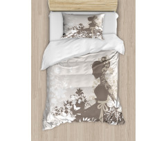 Wedding Bride Duvet Cover Set