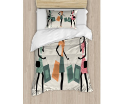 Shopping Theme Duvet Cover Set