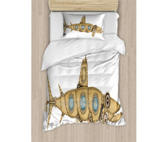 Barracuda Submarine Duvet Cover Set