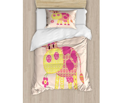 Childish Patchwork Cow Duvet Cover Set