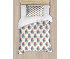 Petal Motif Duvet Cover Set