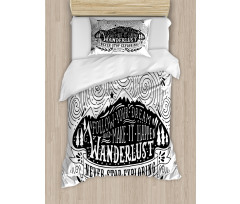 Wanderlust Follow Dreams Duvet Cover Set