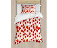 Summer Fruit Snacks Duvet Cover Set