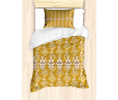 Artistic Nostalgic Damask Duvet Cover Set