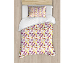 Ear of Wheat and Leaves Duvet Cover Set