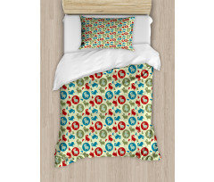 Pine Tree Ram Duvet Cover Set