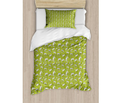 Funny Chameleon Duvet Cover Set