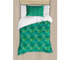 Exotic Crocodile Skin Duvet Cover Set